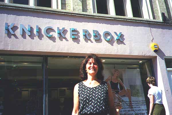 Susan at the KnickerBox